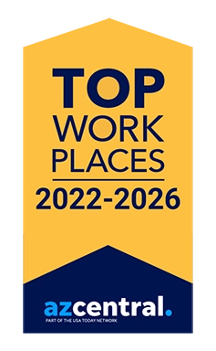 Top Places To Work 2022-2026 Award